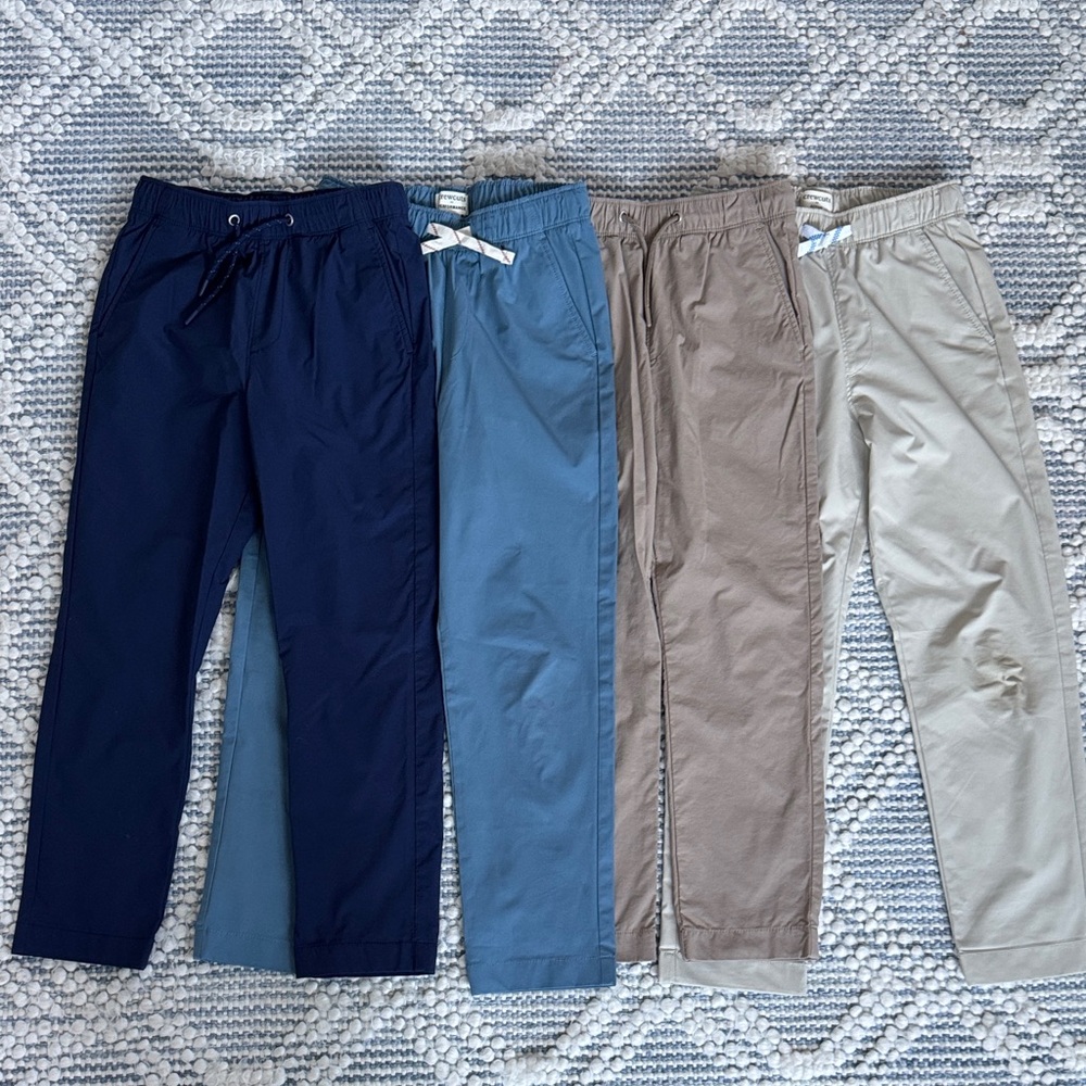 Crewcuts Kids Casual Pants - Navy, Light Blue, Khaki, Beige